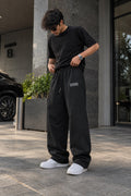 Black Faded Loose Fit pant